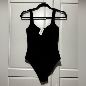 Babaton Square Neck One Piece Swimsuit